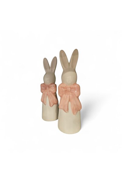 Butik Porselen Tavşan Biblo-18 cm