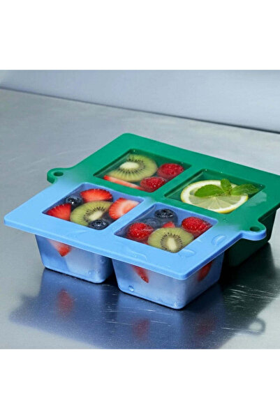 Flying Tiger Copenhagen Mavi Yeşil Renkli Büyük Boy Buz Kalıbı