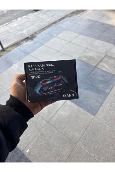 IXANN Y20 kask Bluetooth kulaklık