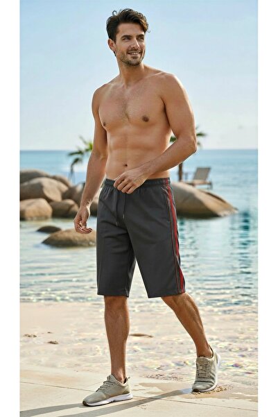 Chelly Men's Pocketed Marine Capri Pants