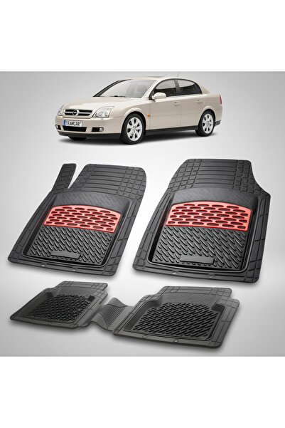 TEAMCAR Συμβατά πατάκια δαπέδου Opel Vectra C Sedan 2002-2008 | Κόκκινο