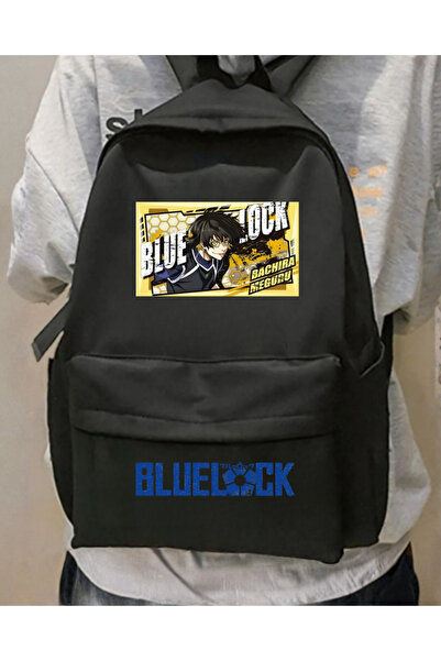 Touz Moda Anime Blue Lock Printed Backpack