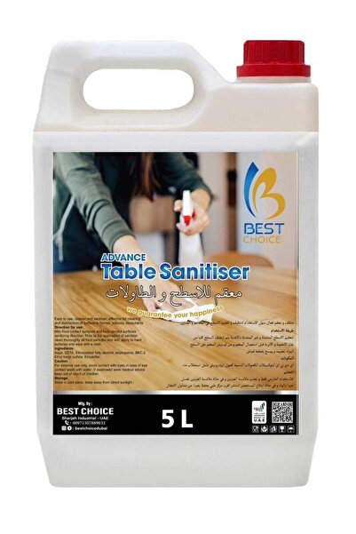 Bestchoice Best Choice Advanced Table Sanitizer 5 Ltr