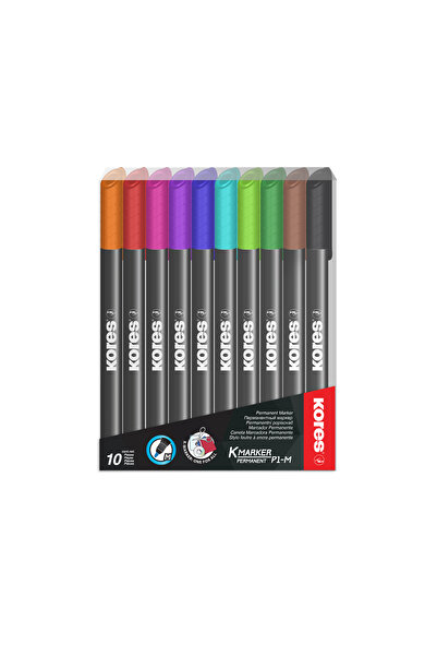 kores Set markere permanente 10 1 mm
