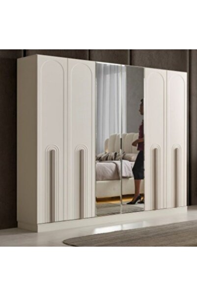 AYDINEV TOLEDO MDF 6 KAPILI DOLAP