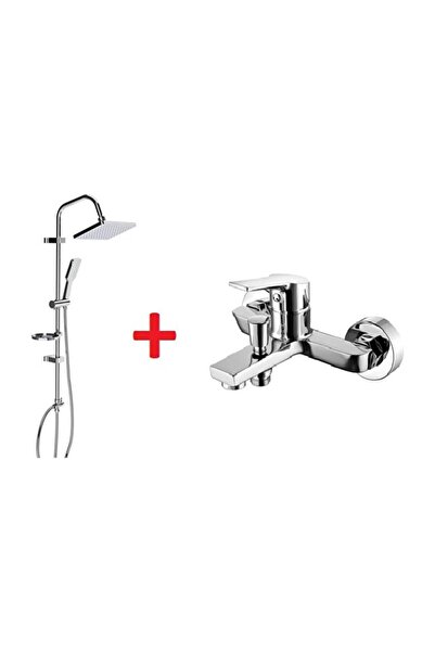 Creavit SH630 Ikili Duş Seti Takımı (Duş Sistemi + Luna Banyo Bataryası)