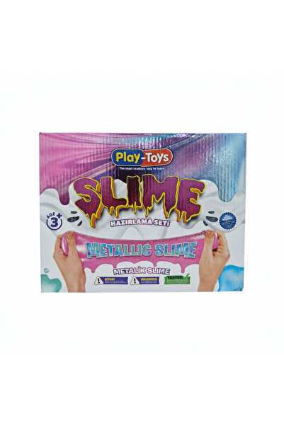 TUFY TOYS PLAY-TOYS METALİK SLIME HAZIRLAMA SETİ