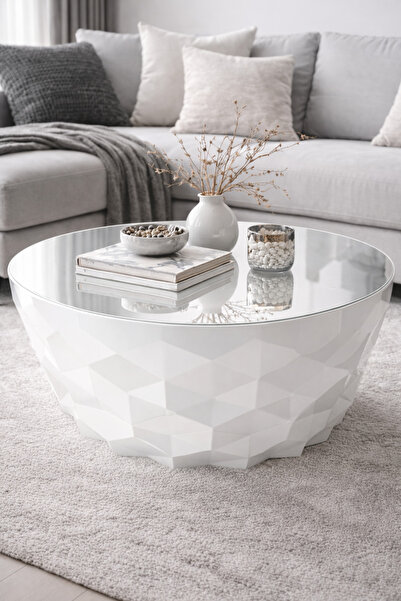 Kaju CarBed Hexa Modern Tasarım Orta Sehpa