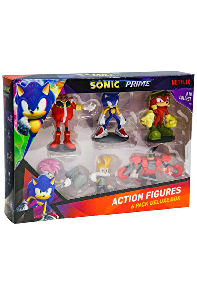 SONIC THE HEDGEHOG Figurină Sonic Articulated Action 7.5cm Deluxe Box (S1) (A...