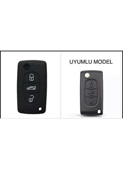 CİHAN GROUP For Peugeot Compatible 107 207 307 407 308 607 Compatible 3 Keys ...