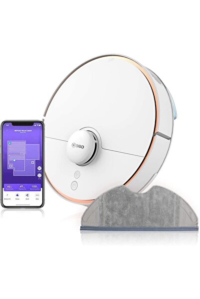 360 Aspirator robot S7, mop, navigație LDS, Alexa, 3200mAh, 180m²