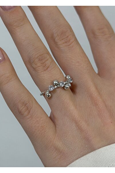 KİLİGİSTANBUL Stone-Set Bulk Ring (Size Adjustable)