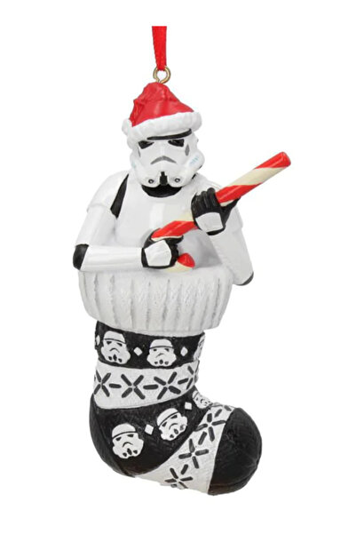 Nemesis Now Figurină Stormtrooper în șosetă agățată 11.5cm