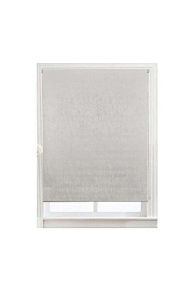 micasa Rectangular Shaped Jacquard Window Roller Blinds Light Grey 180 X 240 Cm
