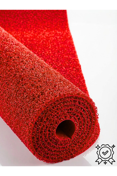 BEYLİNİ 12 mm Kıvırcık Paspas İç Dış Mekan PVC Zemin Halısı Kapı Girişi Banyo...