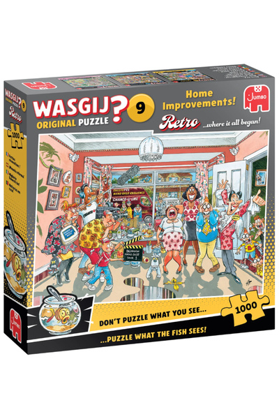 Jumbo Wasgij Retro Original #9 Îmbunătățiri pentru casă 1000 de piese