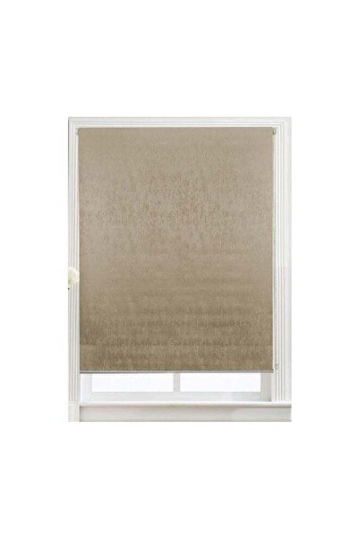 micasa Rectangular Shaped Jacquard Window Roller Blinds Taupe 180 X 240 Cm