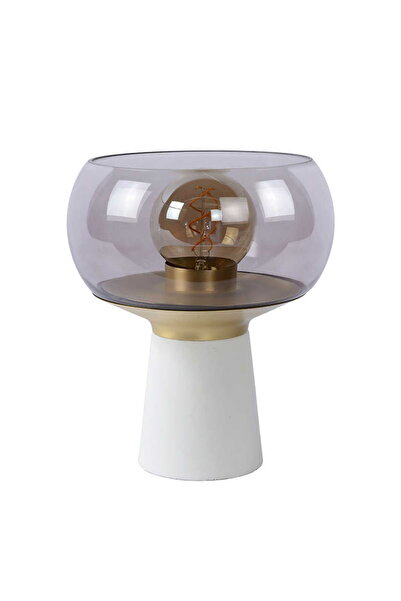 Lucide FARRIS table lamp made of steel and smoked glass, E27, IP20, model 055...