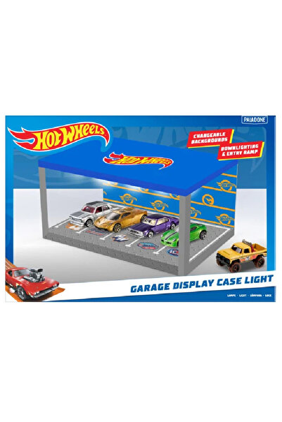 Paladone Vitrină cu lumină pentru garaj Hot Wheels