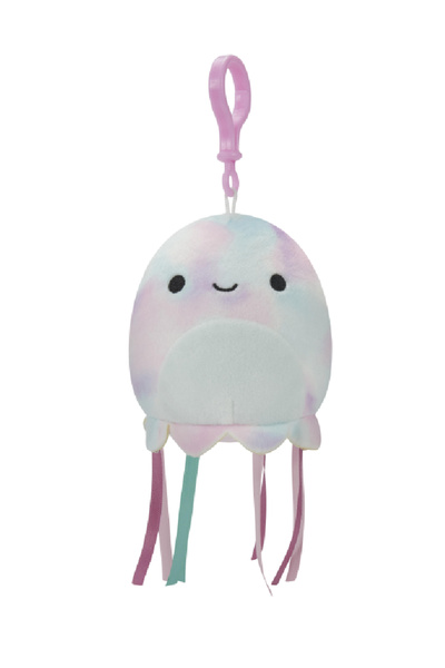 Jazwares Plus Squishmallows P14 Clip On Tie Dye Jellyfish 9cm
