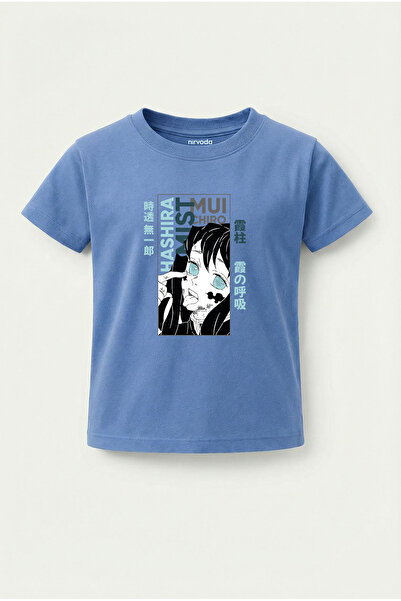 nirvoda Tricou pentru copii Hashira Demon Slayer Tricou imprimat pentru copii