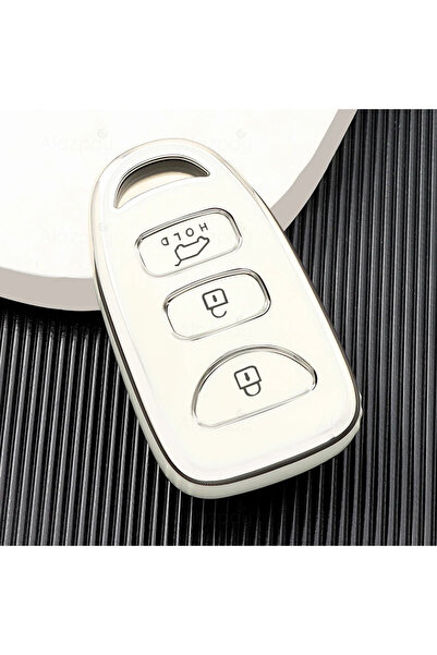 Alazpay Husă pentru chei TPU Hyundai Kia Elantra Sonata Accent Tucson Sonata ...