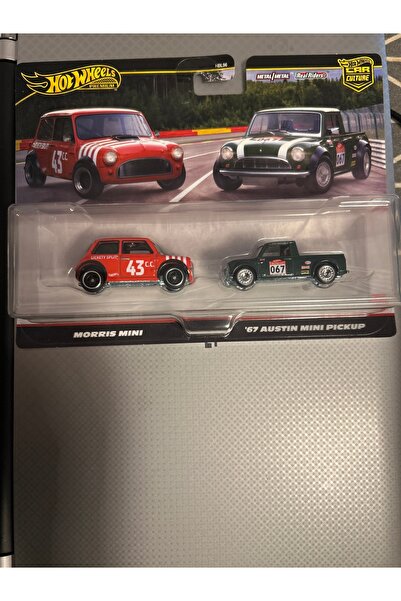 HOT WHEELS Premium CAR CULTURE MORRİS MİNİ 67 AUSTİN MİNİ PİCKUP
