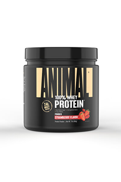 Universal بروتين مصل اللبن 100% بنكهة الفراولة من أنيمال 454 جرام