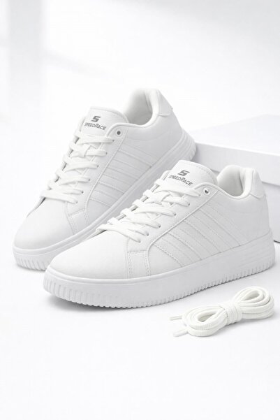 LETAO SpeedRace unisex bijele ležerne sportske cipele udobne lagane Patike ci...