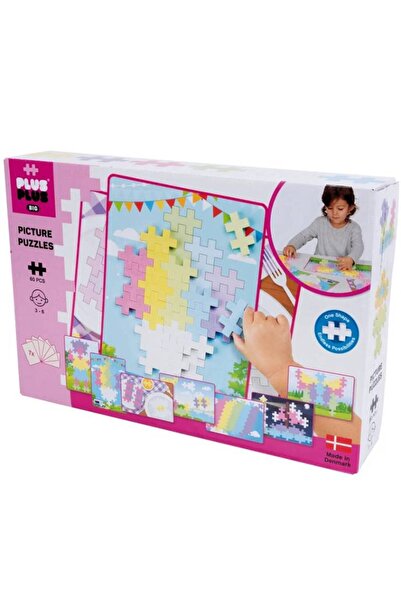 Plus Plus ГОЛЯМ пастелен пъзел 60 части (3281)
