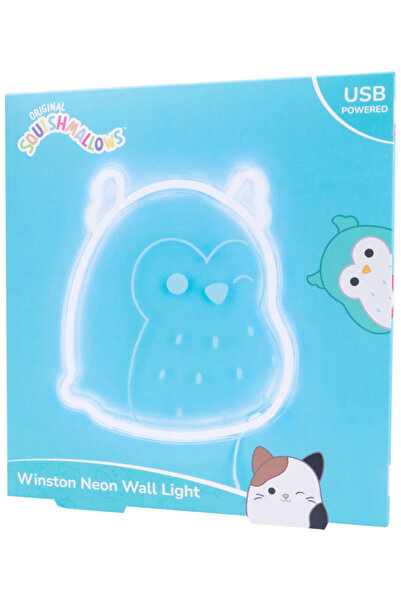 FIZZ CREATIONS Φωτιστικό τοίχου Fizz Squishmallows Winston Neon (350068)