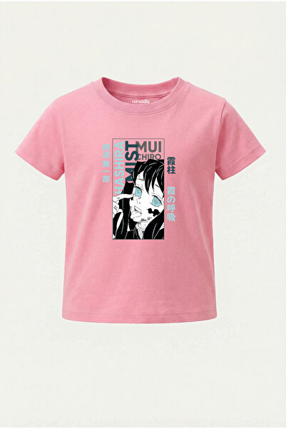 nirvoda Tricou pentru copii Hashira Demon Slayer Tricou imprimat pentru copii