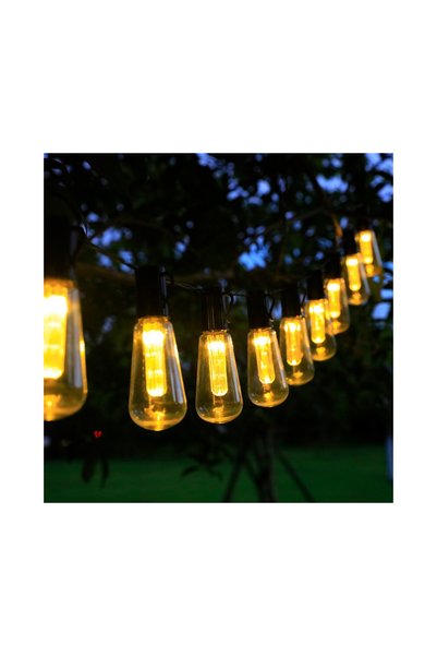proled Ghirlandă de lumini LED Edison 10m, 20 becuri cu filament, IP44, 220V