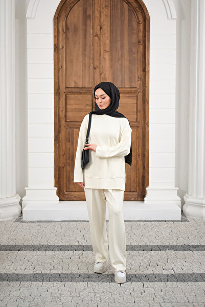 LOCCO Women's Trouser Suit White