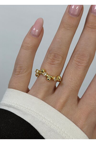 KİLİGİSTANBUL Stone-Set Bulk Ring (Size Adjustable)