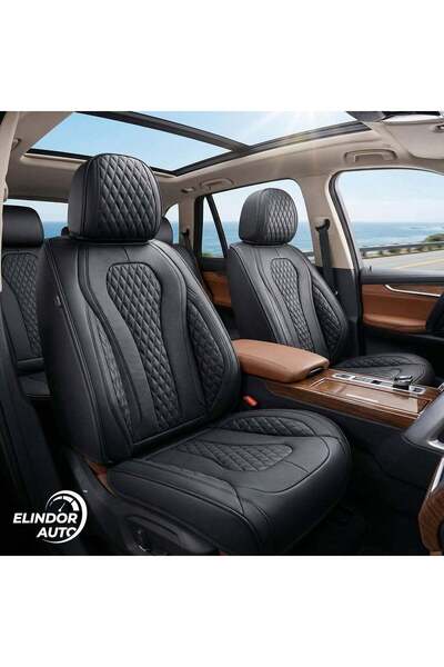 Elindor Set of 5 Elindor® Universal Car Seat Covers, Seat and Back Protector ...