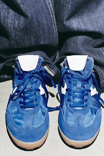 BUTE Allbucks Zr Za-Ra %100 Leather Piece Soft Running Sports Shoes Sneaker A...