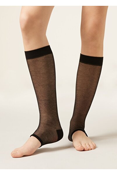 Calzedonia Open Toe Long Socks