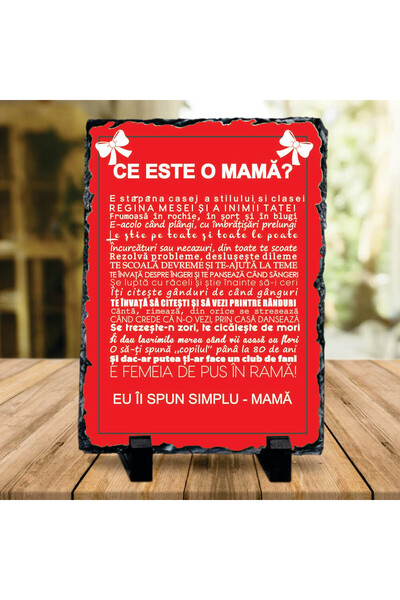 ROPRESSO Slate Stone – Touching Message for Mother