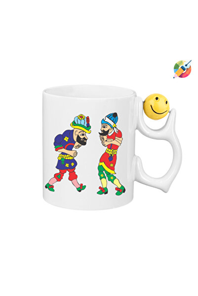 CERCİBAZAAR كوب بورسلين فاخر من هاكيفات وكاراجوز