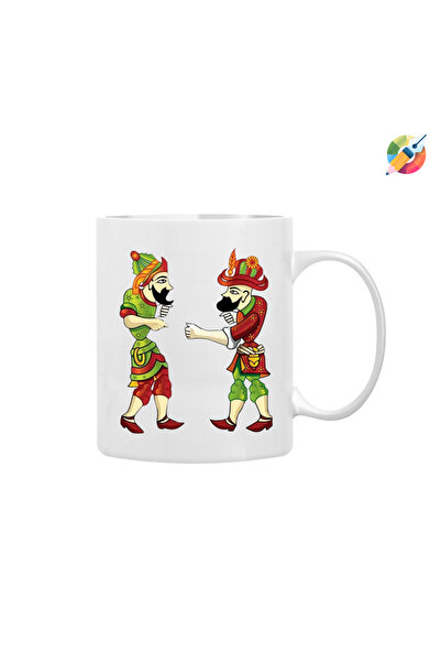 CERCİBAZAAR كوب بورسلين فاخر من هاكيفات وكاراجوز