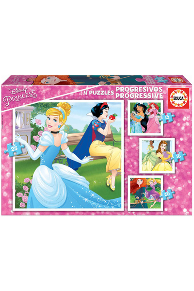 EDUCA 12-16-20-25 pcs Princesses (80-17166)