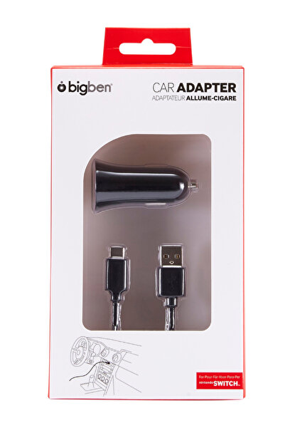 Bigben Adaptor de încărcare auto Nacon - Nintendo Switch