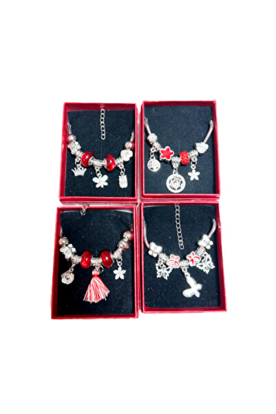 OEM Bracelet Martisor, Red Gift Box Included, Set of 4