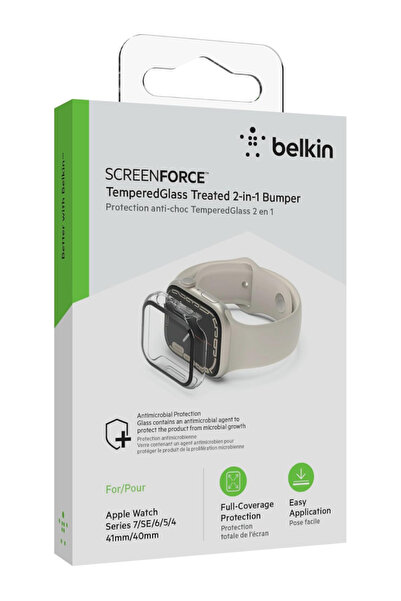Belkin Οθόνη ScreenForce Temperedcurve 2 σε 1 360 Series 7/SE/6/5/4 Clear