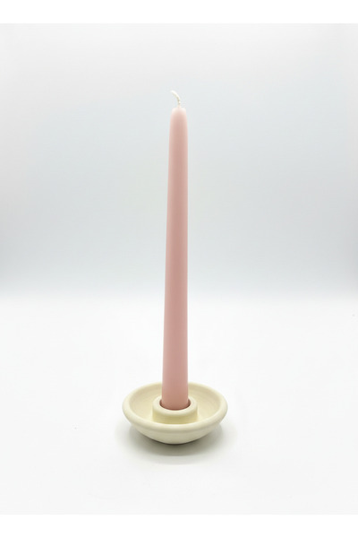 COLORMATE Oval Tip Modern Şamdanlık | Minimal İnce Mumluk