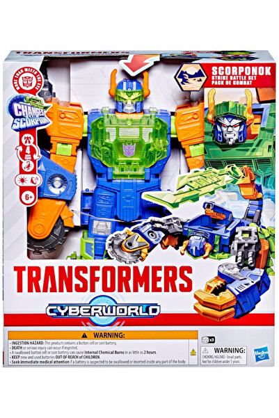 Hasbro Transformers Evergreen Cyberworld Scorponok Strike Battle (G1659)