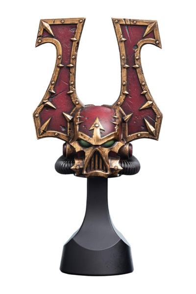 Weta Workshop Warhammer (40K) Miniatură cu Cască Khorne Berzerker