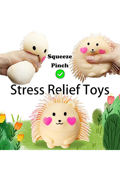 LRS STORE Stres Oyuncak Mojmoj Kirpi Süper Esnek Squishy ,Yüksek Kalite Sukuşi