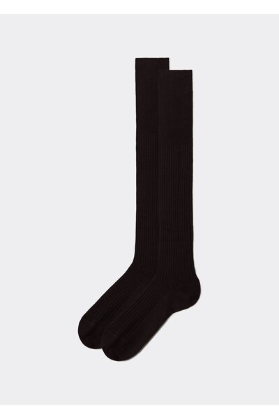 Calzedonia Men's Scottish Thread Ribbed Long Socks